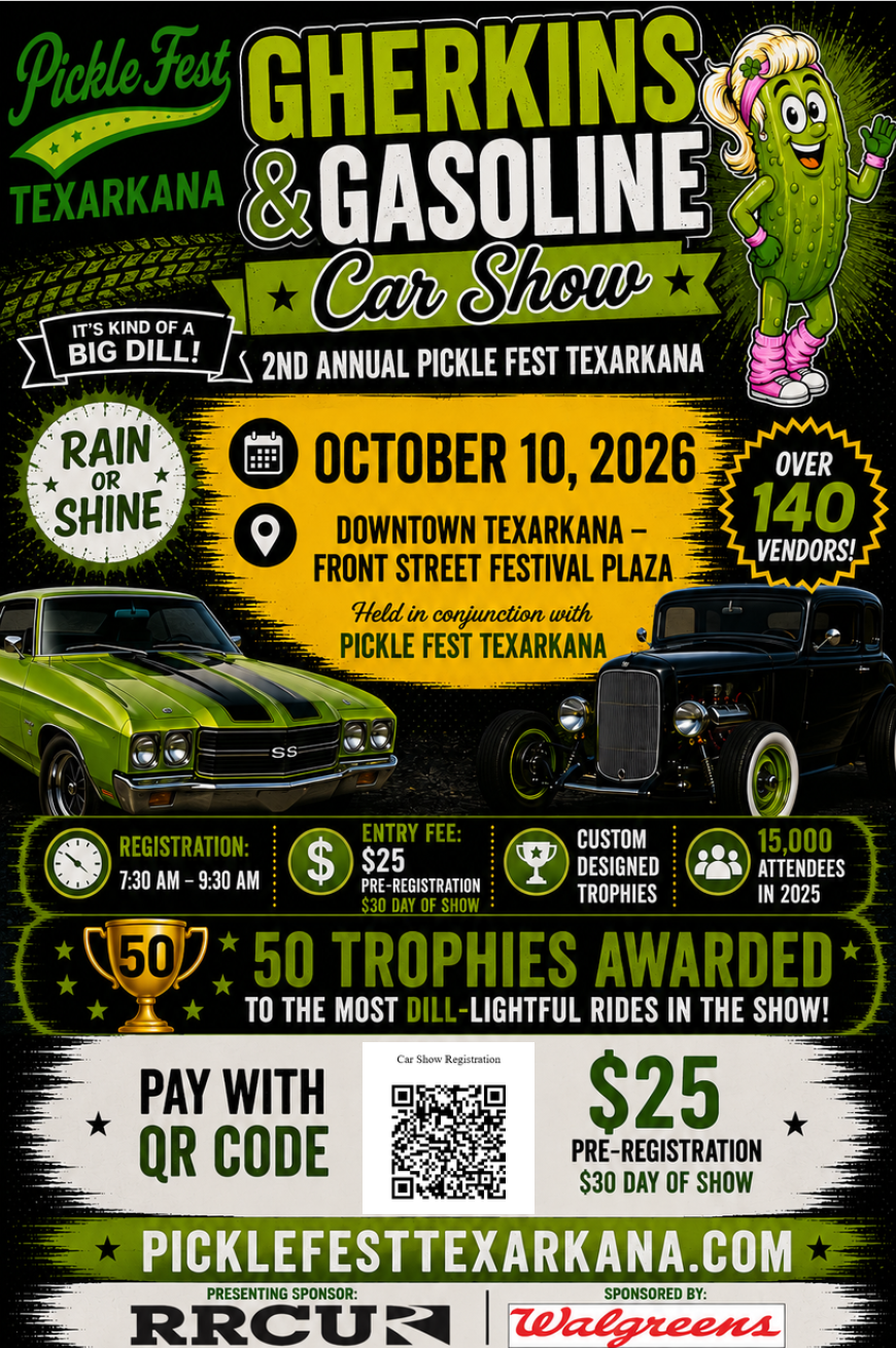 Gas & Gherkins Car Show at Pickle Fest